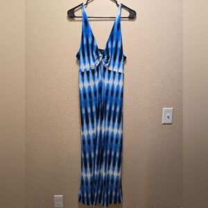 Summer long comfy tie dye dress